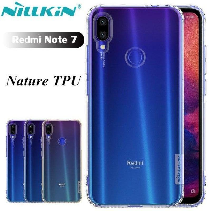 Giá Ốp lưng dẻo trong suốt Xiaomi Redmi Note 7 Pro / Note 7 - Hiệu Nillkin Nature TPU - Bo viền - chống sốc - bảo vệ Camera