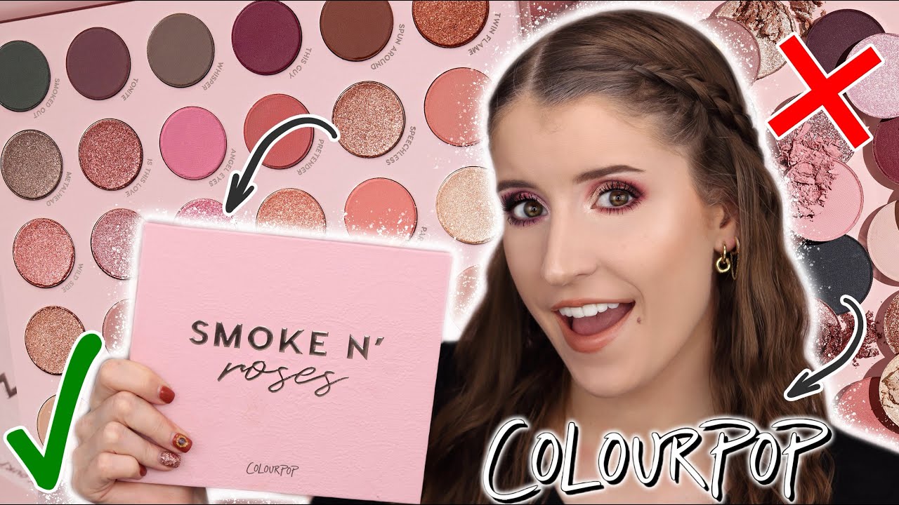 [Bill Mỹ] Bảng mắt Colourpop Smoke n Rose