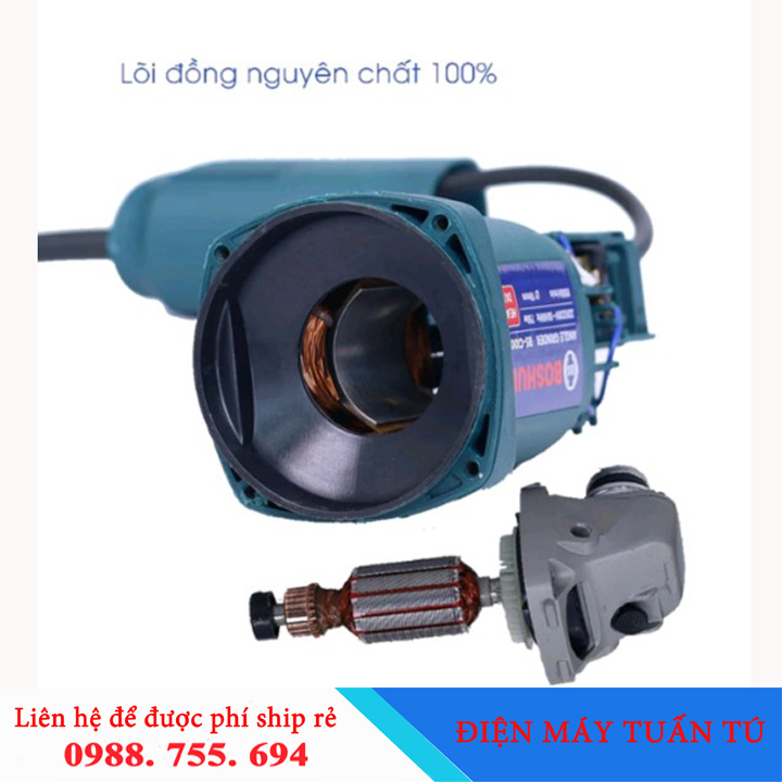 Máy cắt cầm tay Boss Đức 100% dây đồng