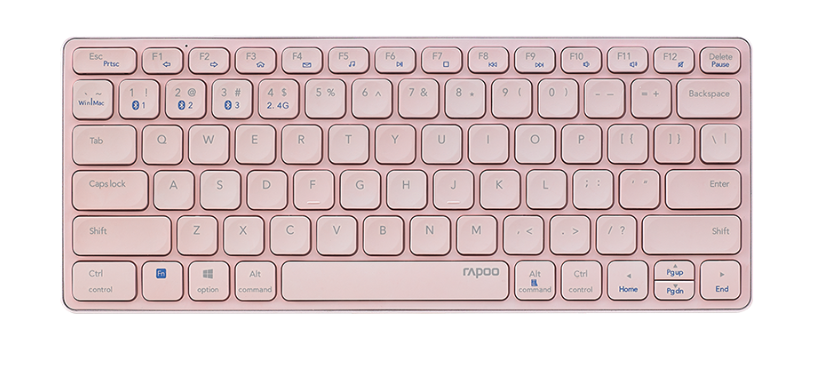 Rapuo e9050g wireless keyboard (wireless/Bluetooth 3.0/ 5.0/wireless 2.4GHz) -authentic