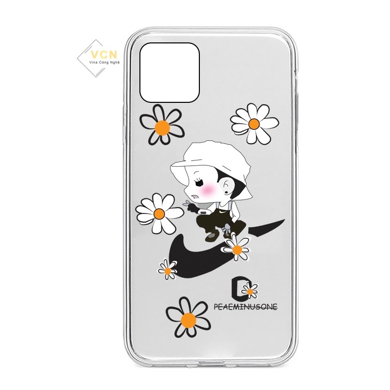 Ốp lưng đủ dòng Iphone 5G/5S/6G/6S Plus/7G/8 Plus/X/Xs/11/12/12 Pro Max/... Hoa cúc silicone dẻo trong in hình(sản phẩm có 6 mẫu)