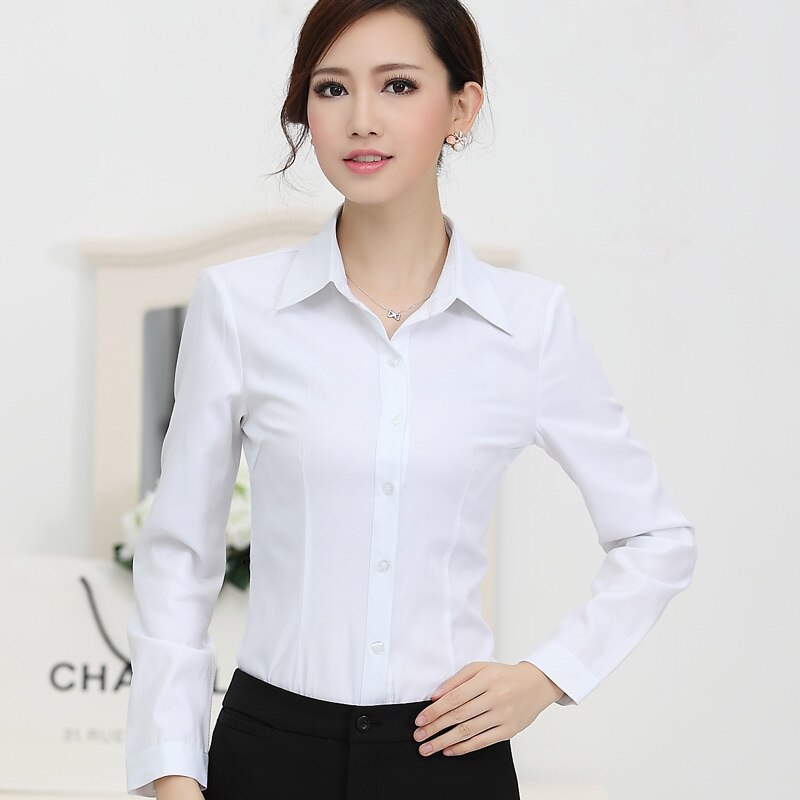 [HCM]áo sơ mi nữ trắng công sở