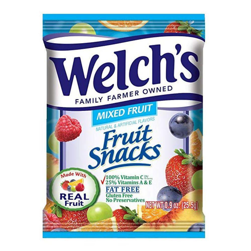 Date 06/26 Kẹo Dẻo Trái Cây Mỹ Welch's Fruit Snacks (10 gói x 22.7g)