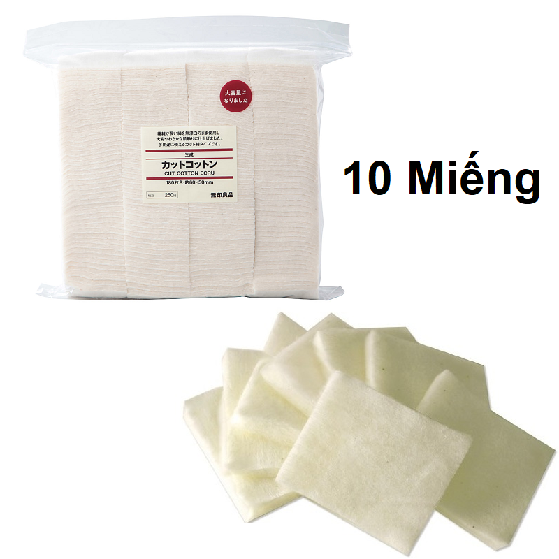 Set Bông Cotton Nhật Tinh Khiết