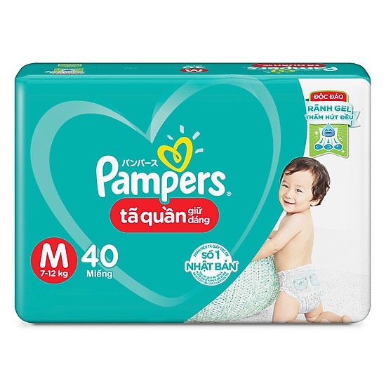 PAMPERS TÃ QUẦN GIỮ DÁNG L36 (9-14KG)