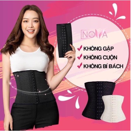 [Siêu sale] Đai nịt bụng eo thon - Gen nịt bụng giảm mỡ Nova nhập khẩu Nhật Bản cao cấp