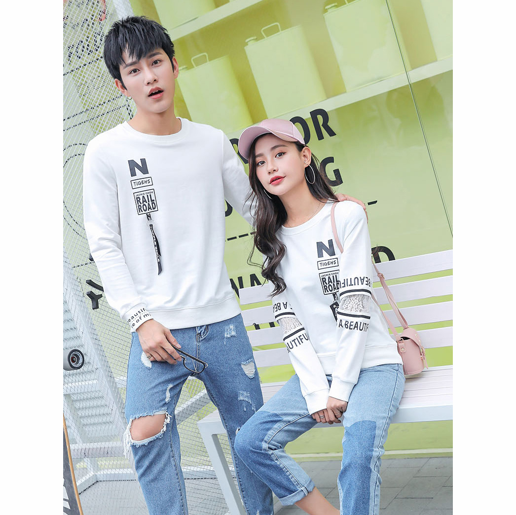 [ Voucher Giảm 50% ] Áo Thun Nam Tay Dài Cổ Tròn Họa Tiết Chữ N Railroad Phong Cách Trẻ Trung Cá Tính Thời Trang Shiny Sunday MEN TOP 100