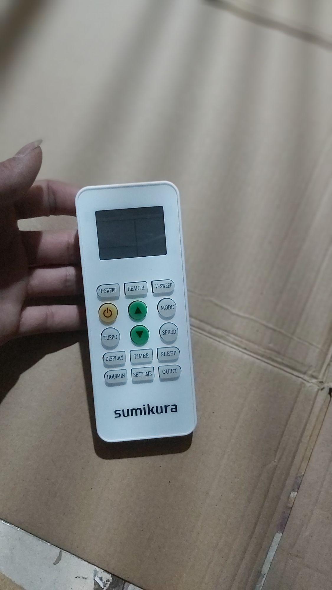 khiển điều hòa sumikura đời mới