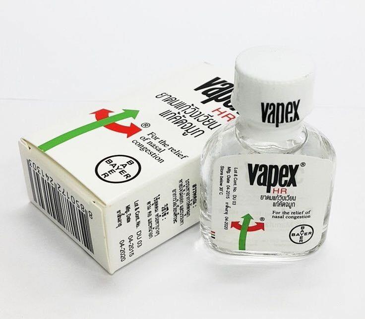 Dầu nghẹt mũi VAPEX THÁI LAN 5ml
