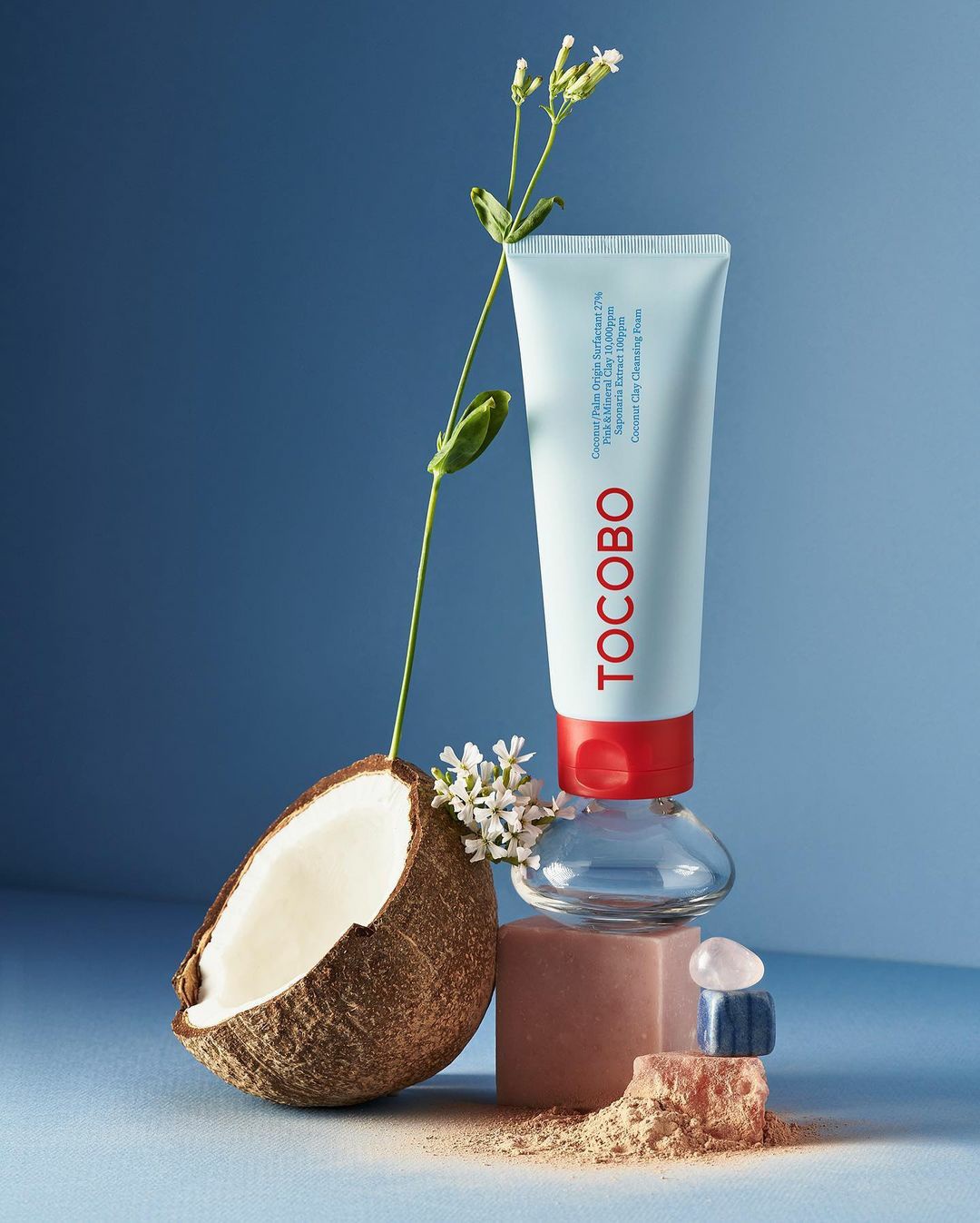 [Nhacuabeautyholic] Sữa rửa mặt đất sét TOCOBO COCONUT CLAY CLEANSING FOAM