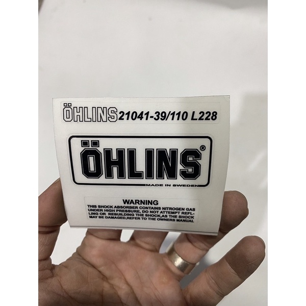 Tem Ohlins Dán Phuộc - Mạnh Tú Shop