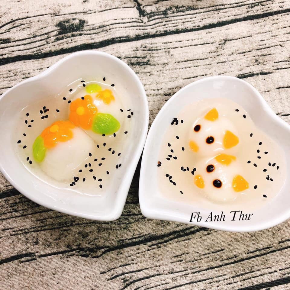 Sét đĩa tim 5 cánh gốm sứ trắng Bát Tràng
