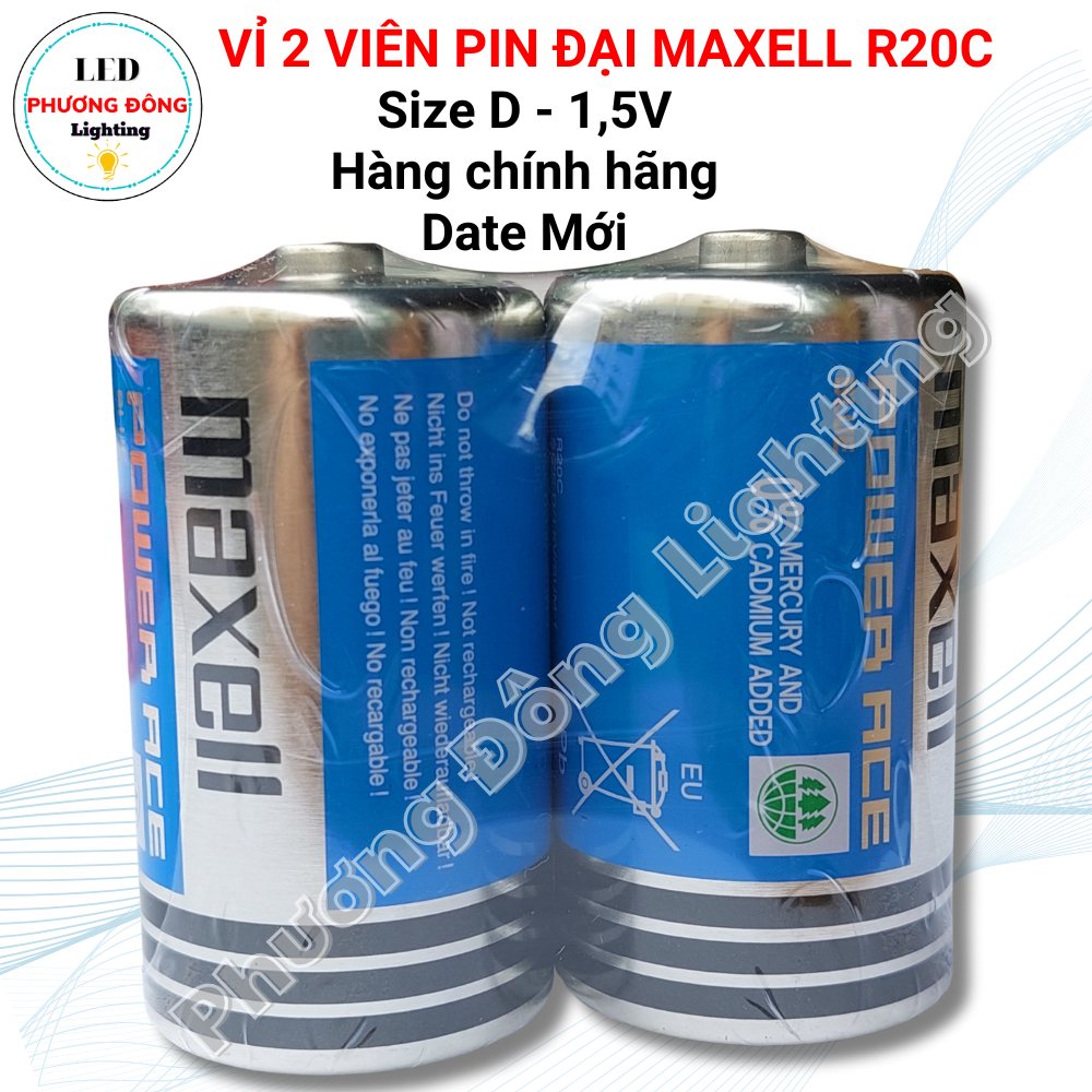 Pin đại Panasonic Hyper D R20UT/2S Carbon Chính hãng (Lốc 2 viên)