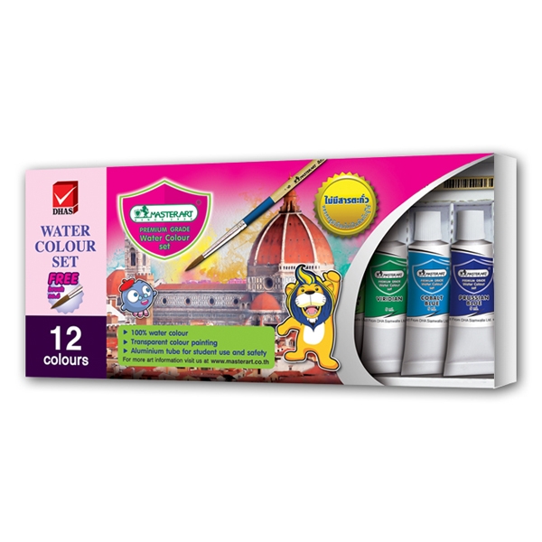Màu nước masterart 12 màu 5ml