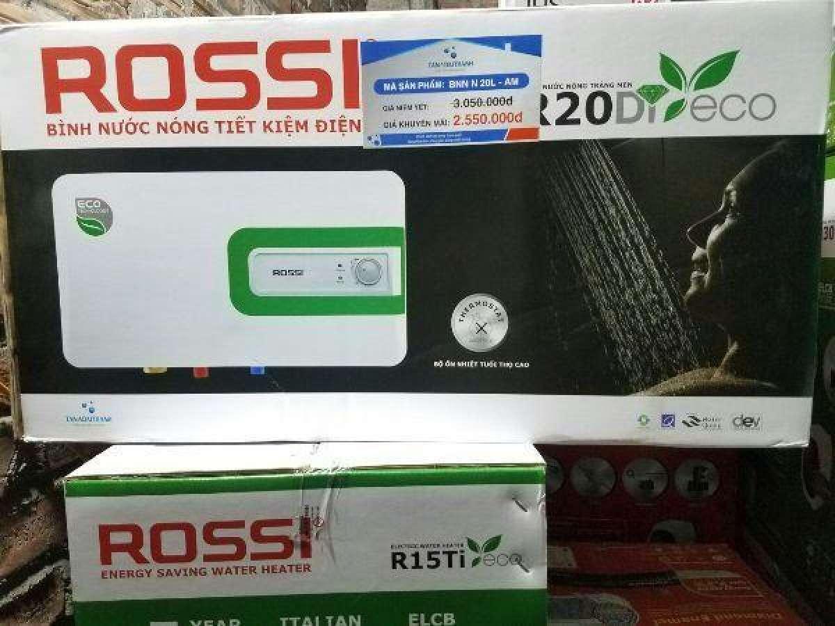 Bình nước nóng lạnh Rossi DI-Eco 20L