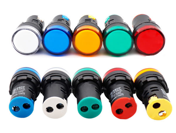 Đèn báo nguồn LED 22mm AD16-22DS