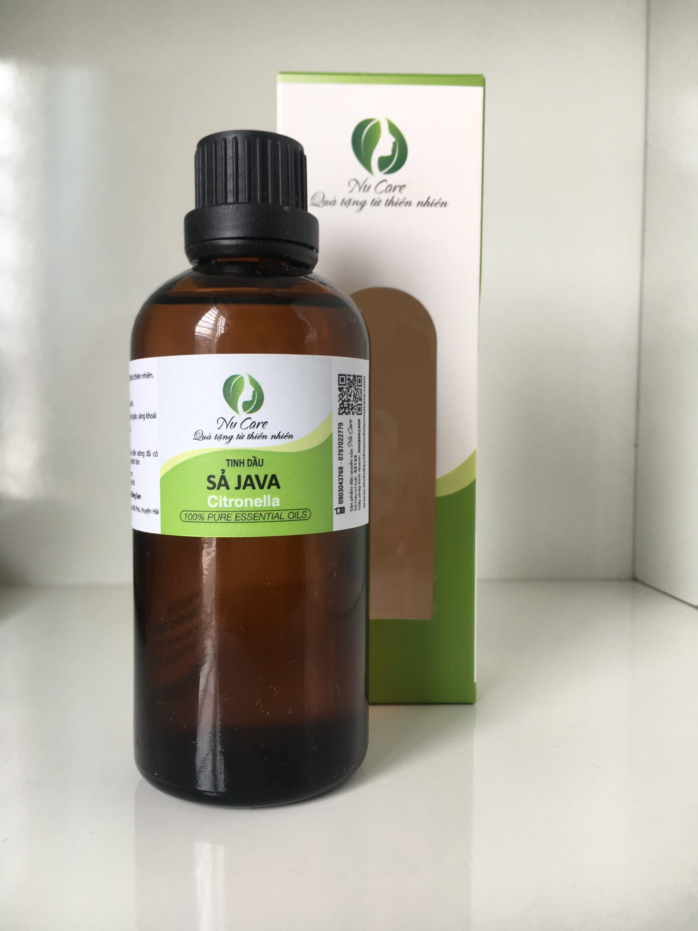 Tinh dầu sả Java NuCare (5ml) dùng thử