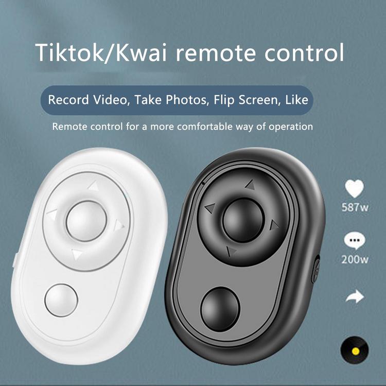 Page Turner Remote Wireless Picture Clicker Remote Shutter For Phone Hands-Free Phone Remote Control Compatible With Most Smartphones And Tablets everywhere