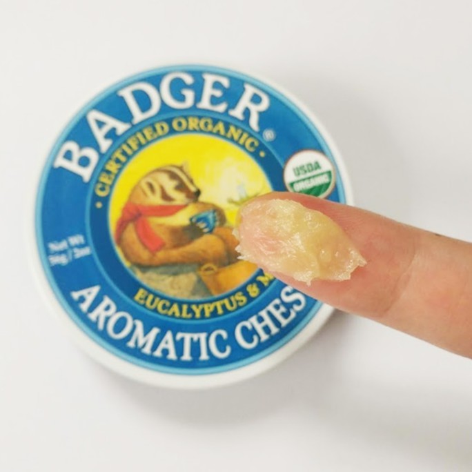 Sáp dầu hữu cơ thoa ấm ngực cho bé BADGER Chest Rub USDA organic 21g