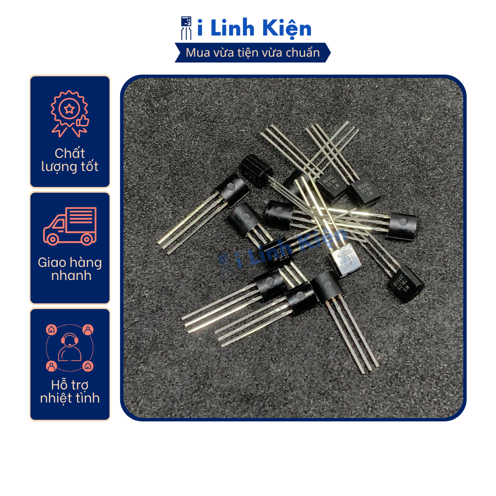 Ic nguồn 78L05 chất lượng tốt.