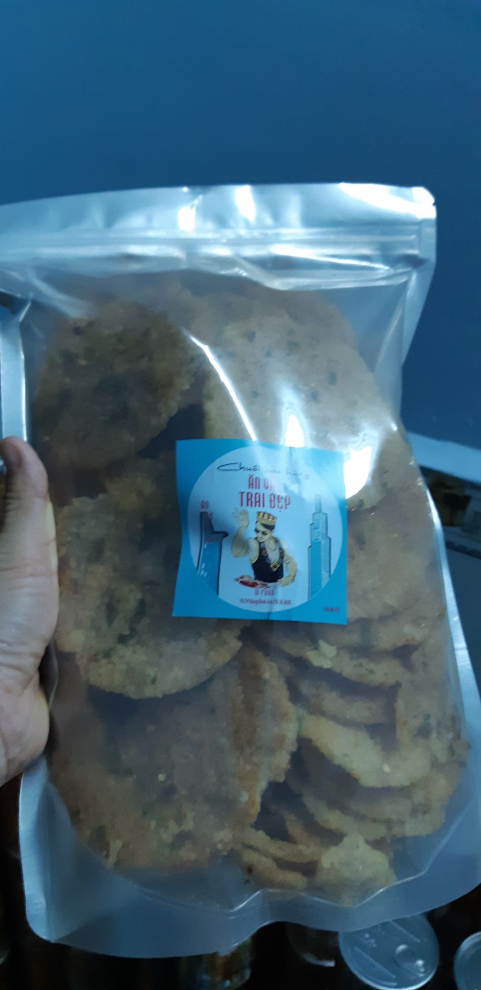 10 bịch Cơm cháy mắm hành