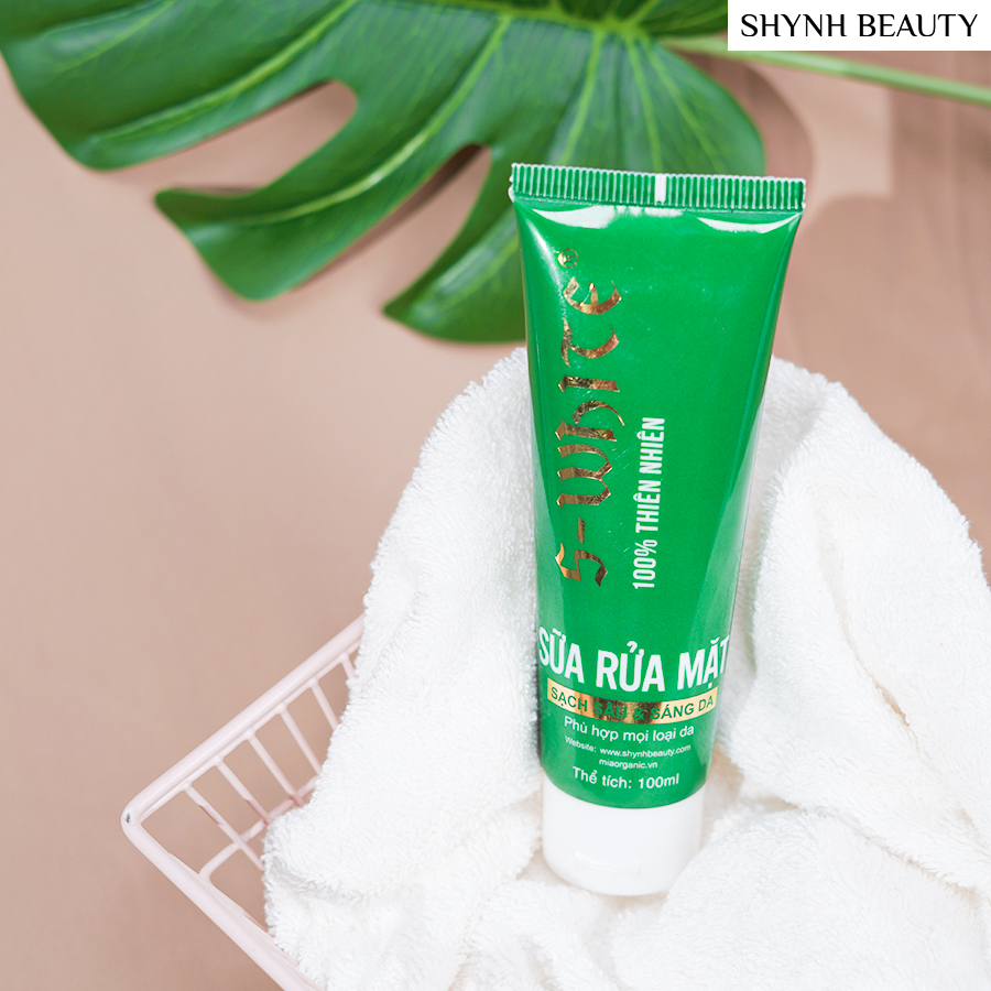 Sữa rửa mặt nha đam làm sạch da S-White 100ml