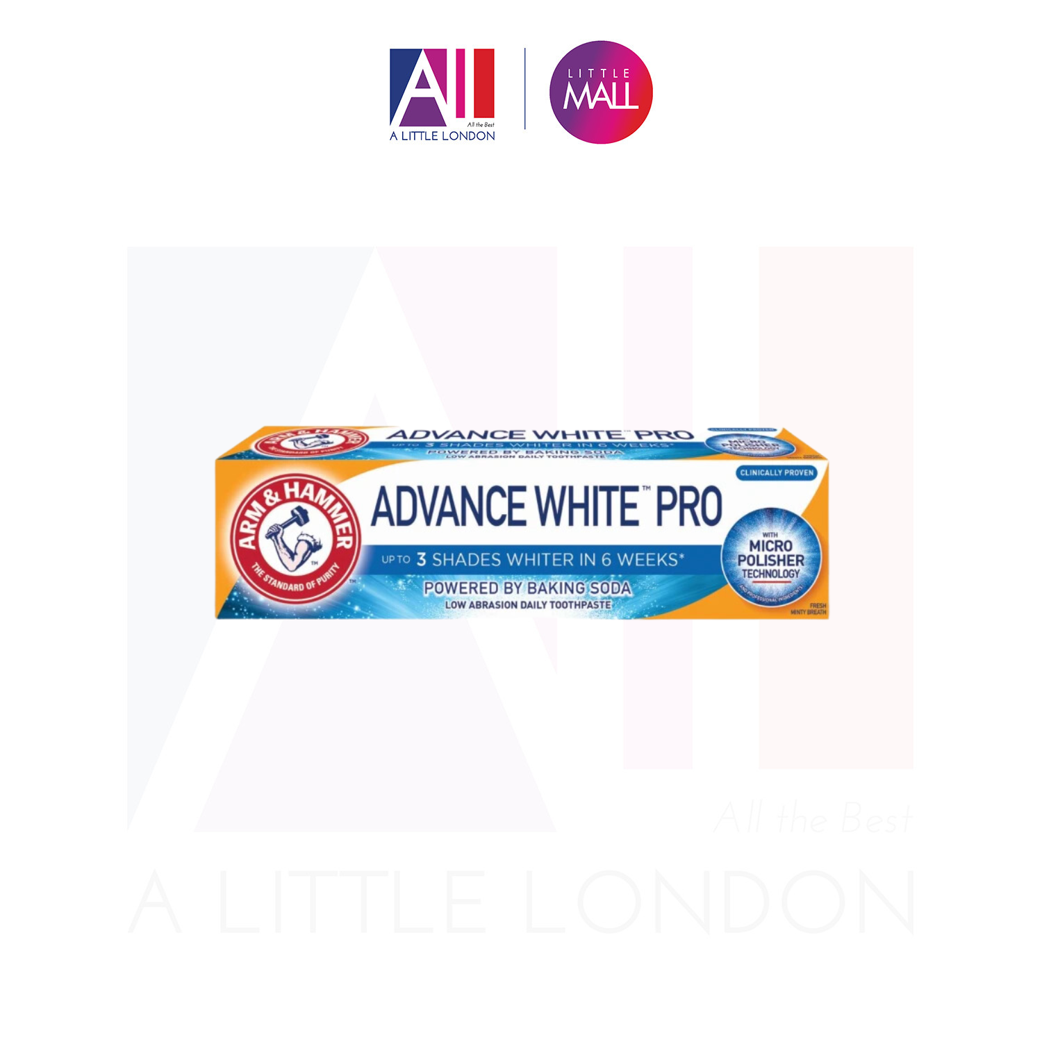 Kem đánh trắng răng Arm Advanced White Pro 75ml (Bill Anh)