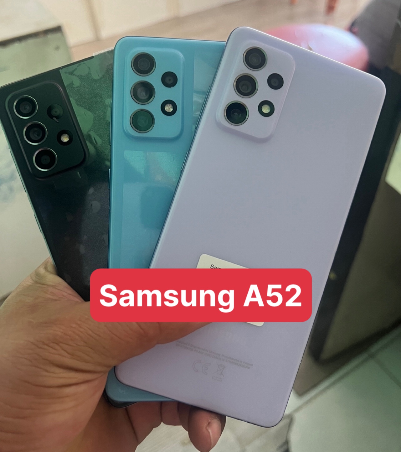 Điện thoại samsung a52 5g a52 5g chip 750g ram 8g bộ nhớ 128gb máy chính hãng tặng 1 kính cường lực 1 ốp lưng