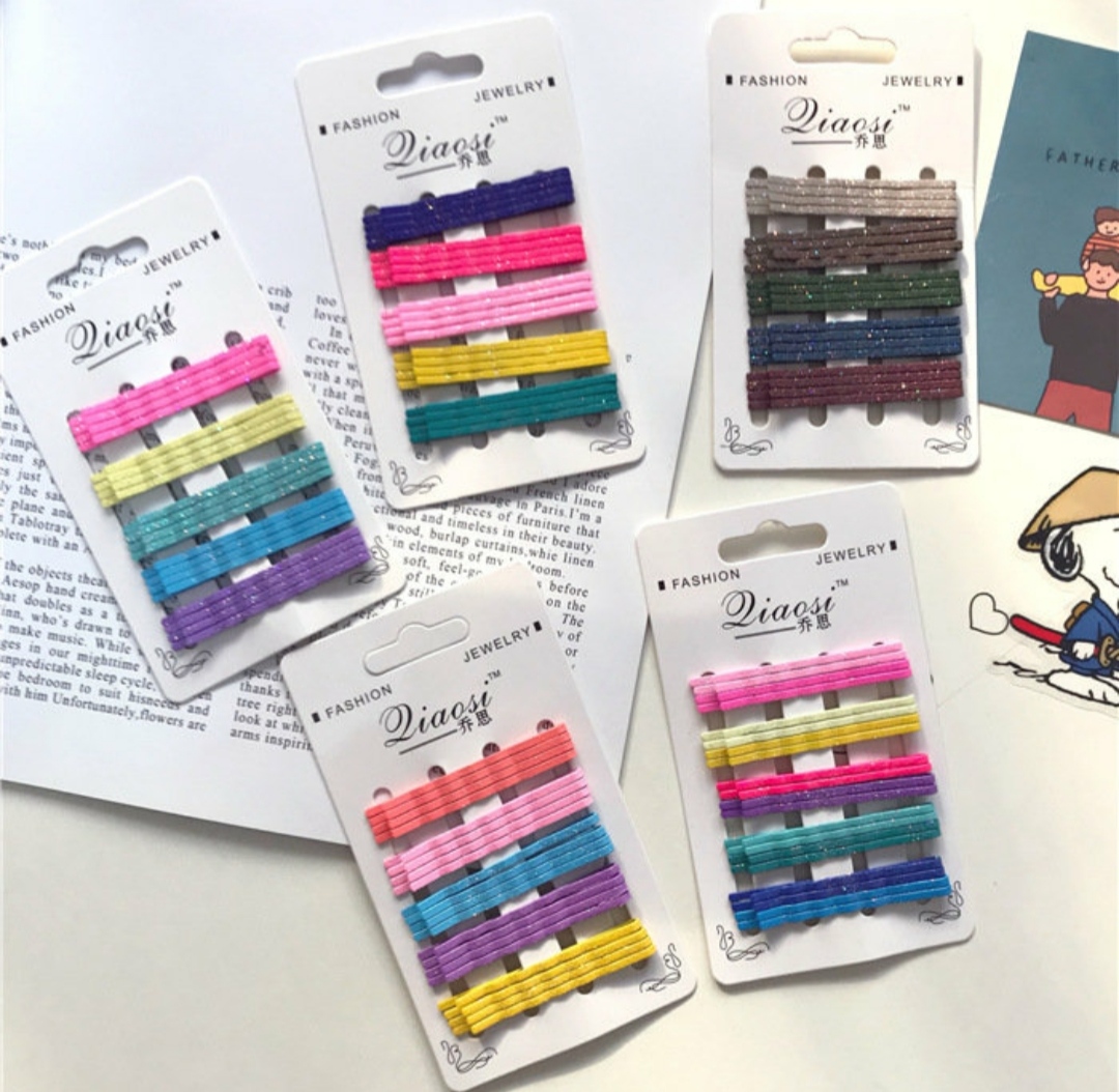 Vỉ Kẹp Tăm RainBow Sắc Màu (20 - 25c/vỉ)