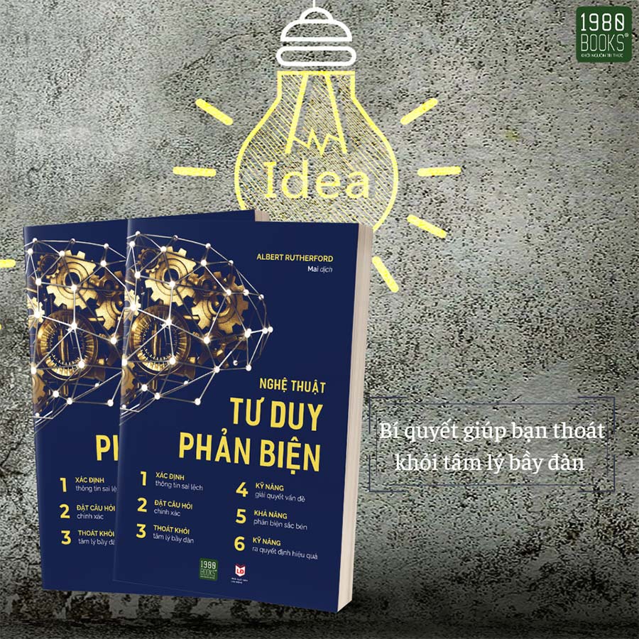 Sách - Nghệ Thuật Tư Duy Phản Biện - Newshop