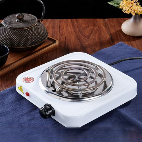 Bếp điện hơ lá trầu, Bếp Điện mini 1000w xài điện 220v thích hợp nấu nướng ,Bếp hơ sau sinh cho mẹ và bé -,Bếp nướng Sử dụng dễ dàng có nút xoay tăng giảm nhiệt độ,mặt thép bền bỉ an toàn