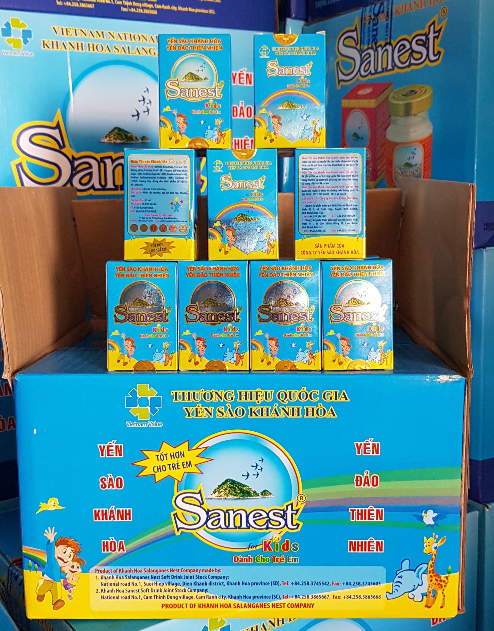 YẾN SÀO CHO TRẺ EM SANEST KIDS