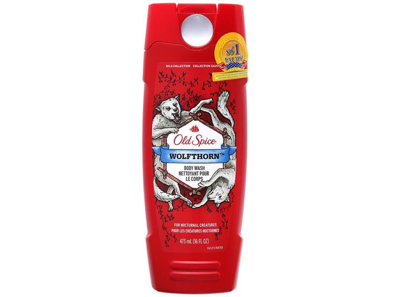 Sữa tắm Old Spice Wolfthorn nồng nàn 473ml cao cấp