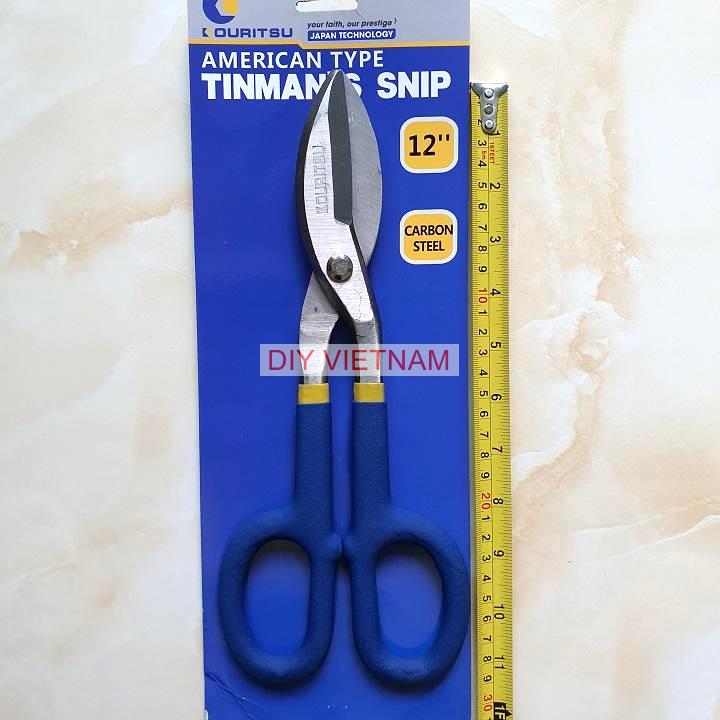 Kéo Cắt Tôn Nhật Bản Kouritsu cỡ 10 nch, 12 inch, keo cat ton, Kéo cắt tôn cỡ lớn, Kéo cắt tôn dày, Kéo cắt tôn kiểu mỹ