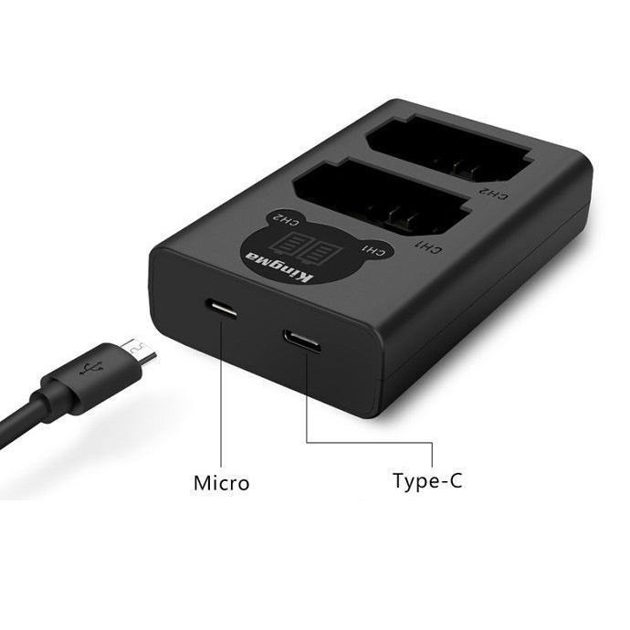 Combo Pin Sạc Kingma For Canon Lp-E17