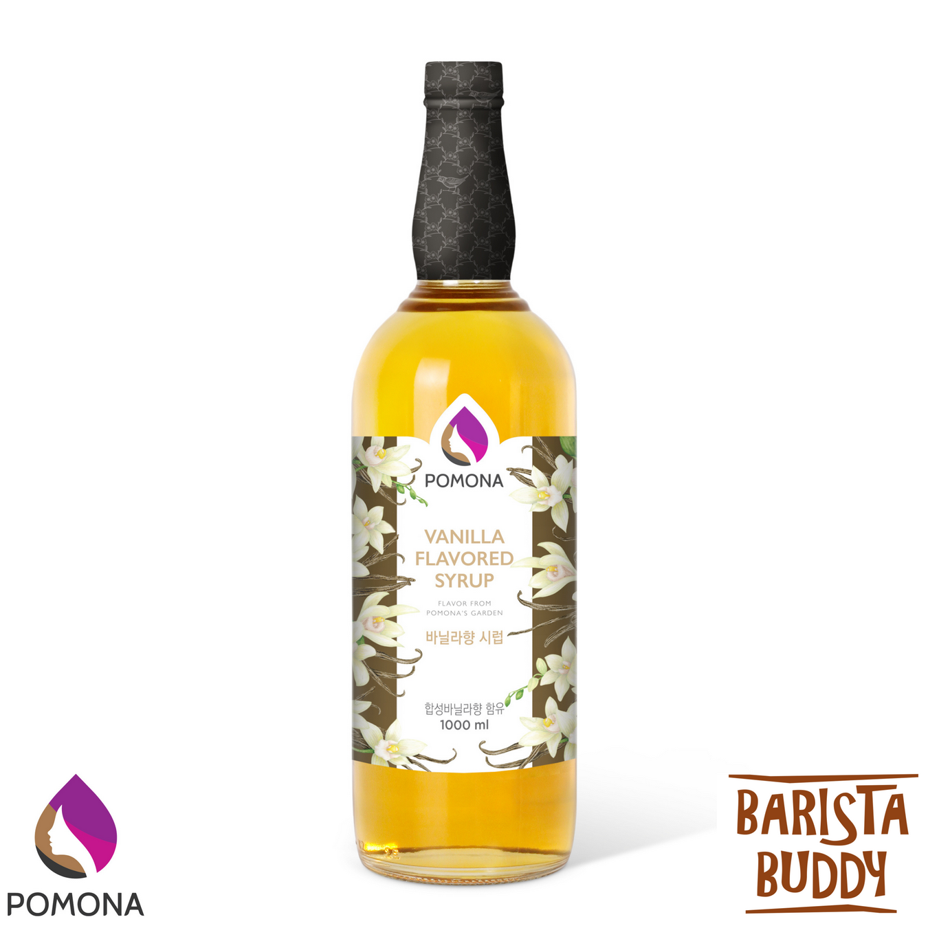 Siro pha chế cà phê Pomona vị vanilla