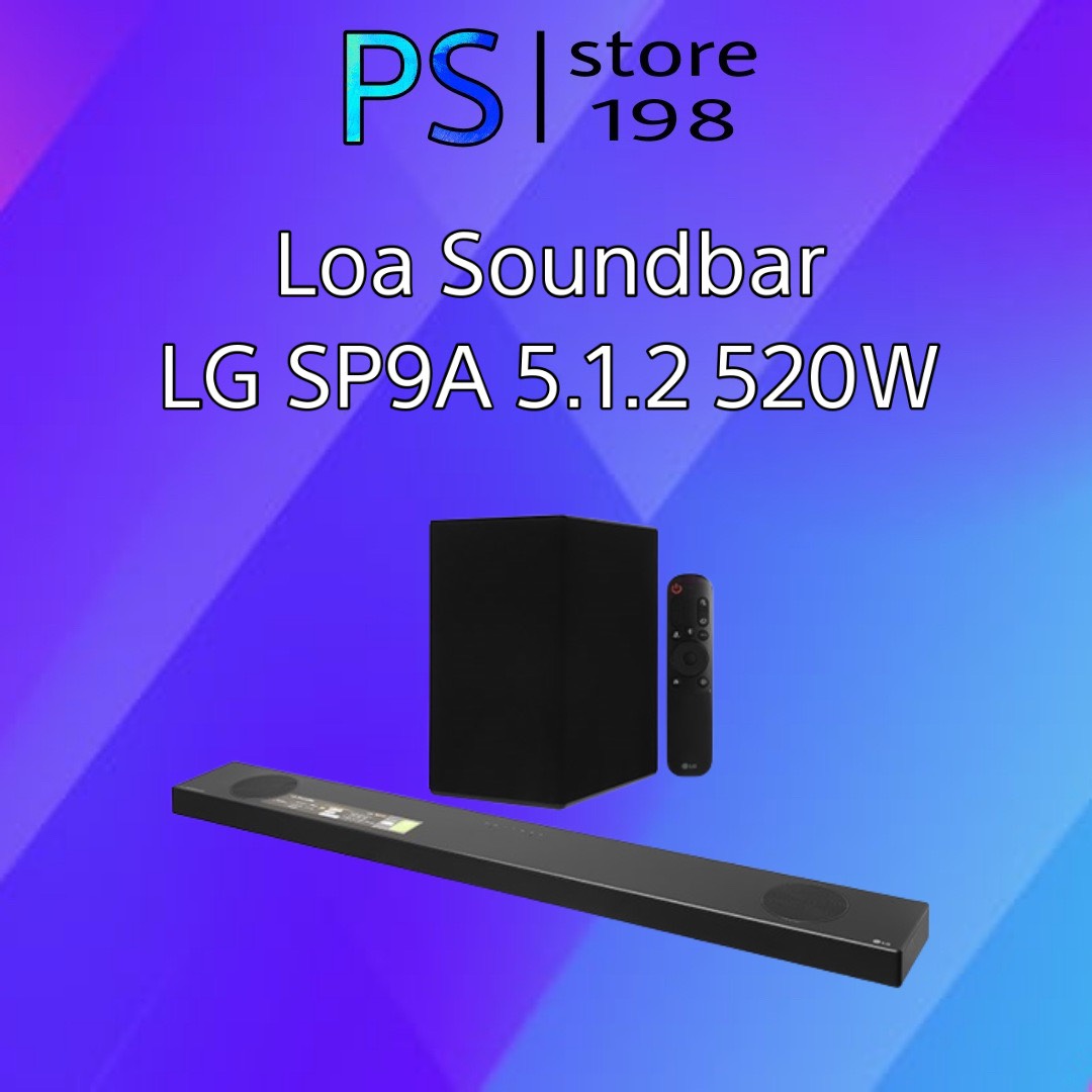 [freeship toàn quốc]Loa Soundbar SC9S 5.1.2 520W Hires Audio -  Hàng Chính Hãng 100%