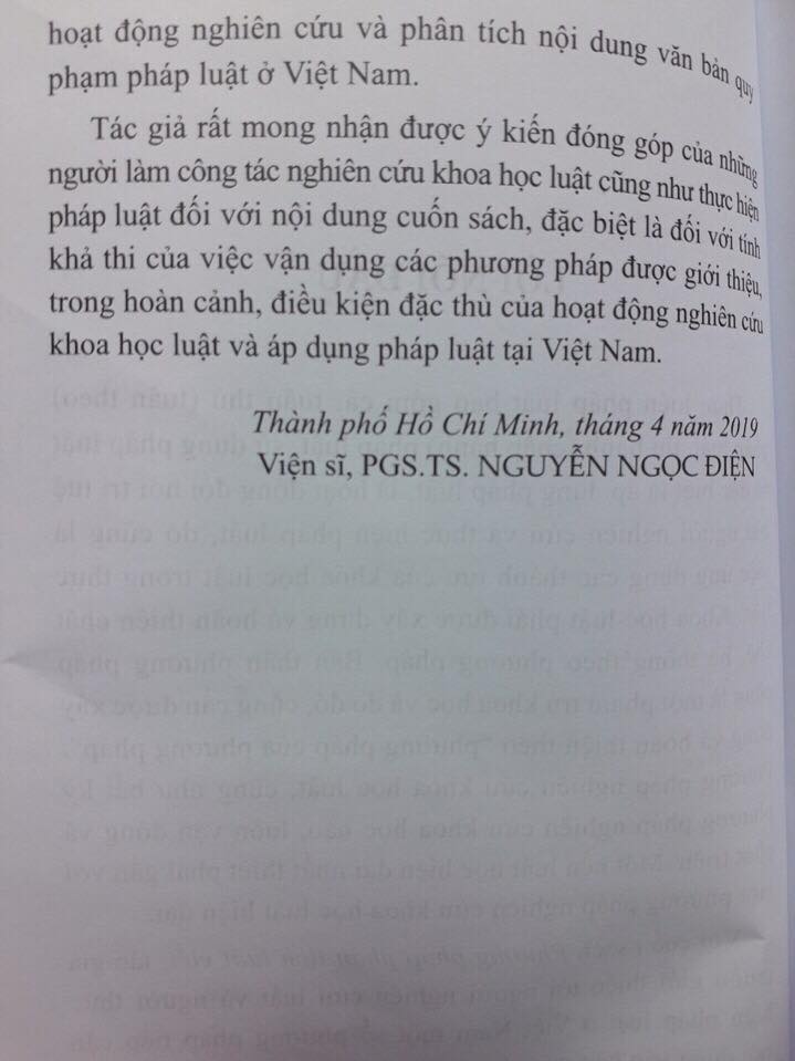 Phương pháp phân tích luật viết (xuất bản lần 5, có chỉnh sửa bổ sung)