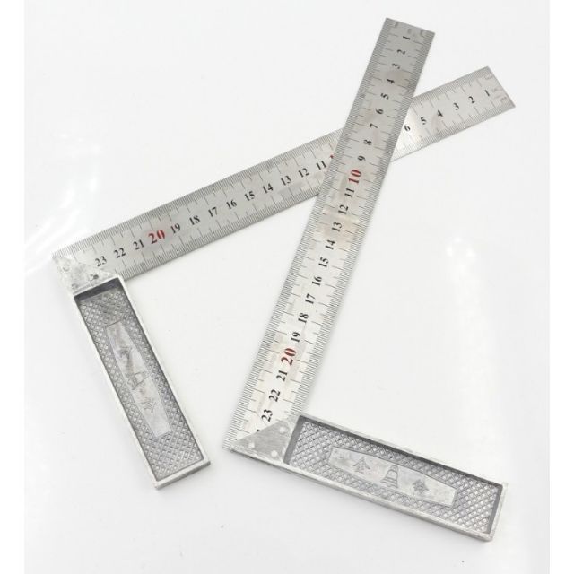 Thước vuông inox 30cm