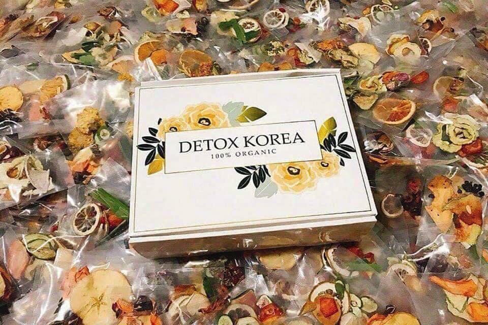[SET 30 packs] Dried fruit tea DETOX KOREA - GET 1L plastic bottle !!!