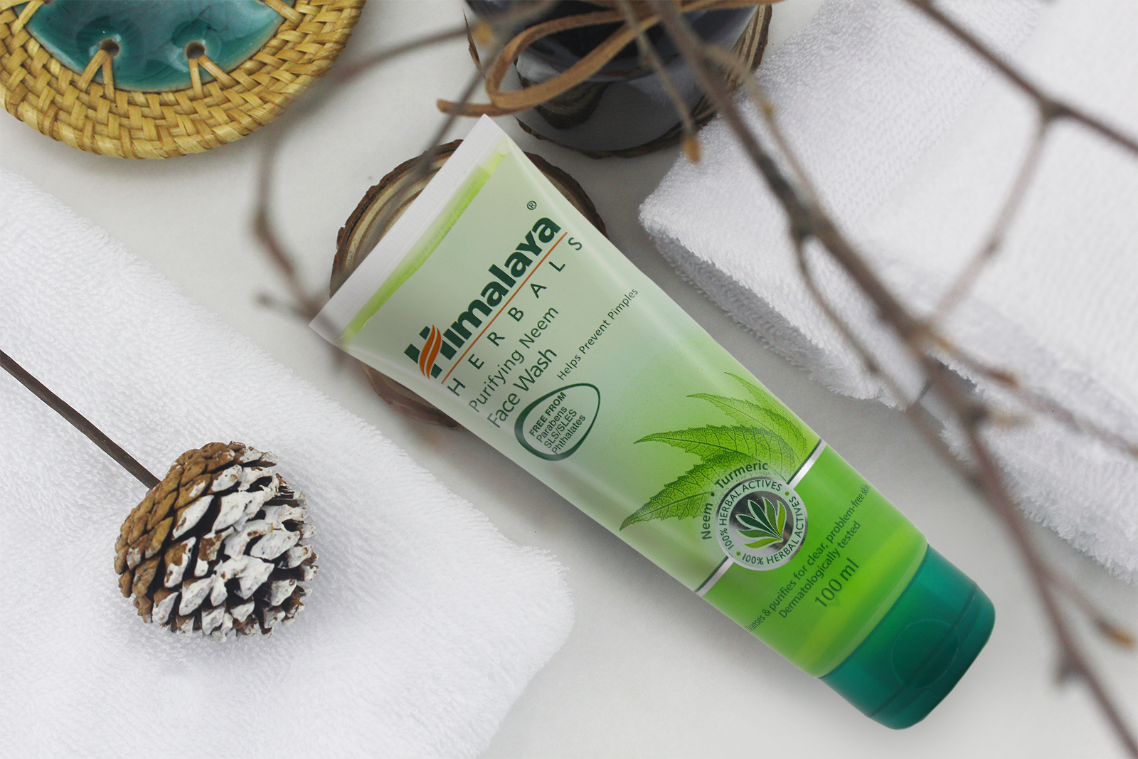 Sữa Rửa Mặt Himalaya Herbals Neem (Ngừa Mụn Trứng Cá) 100ml