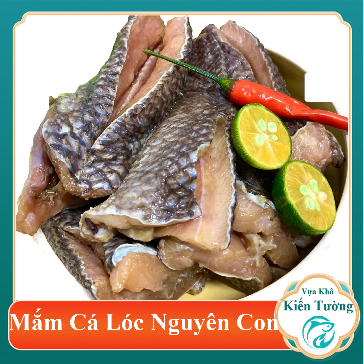 0,5kg mắm cá lóc ngon mê ly- vựa khô kiến tường