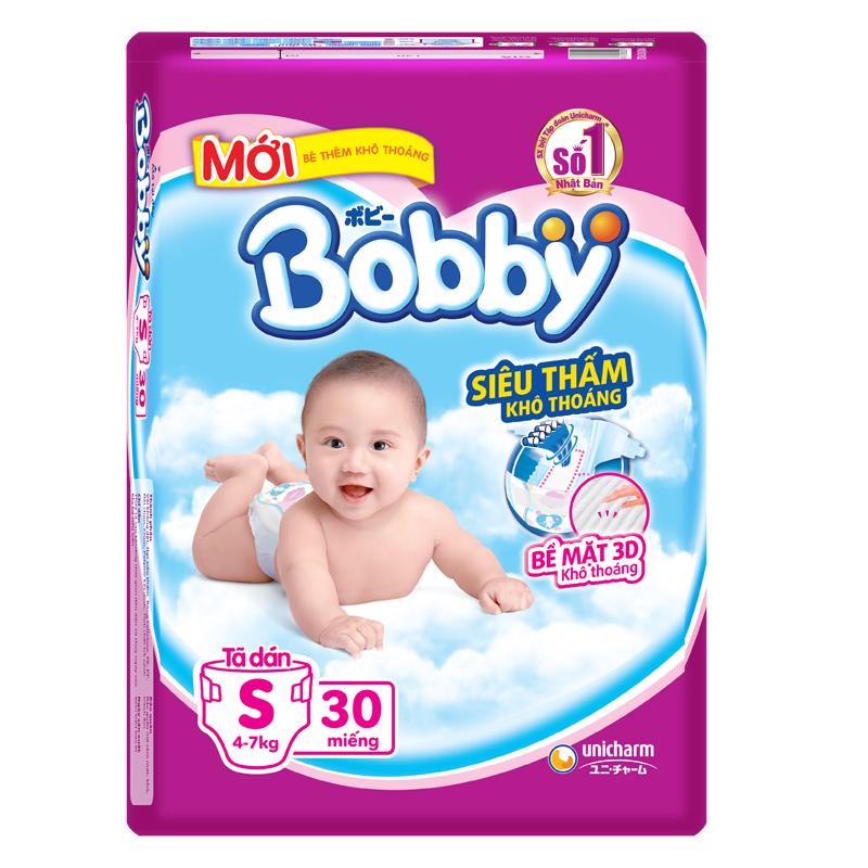Tã dán Bobby S32 (siêu mỏng)