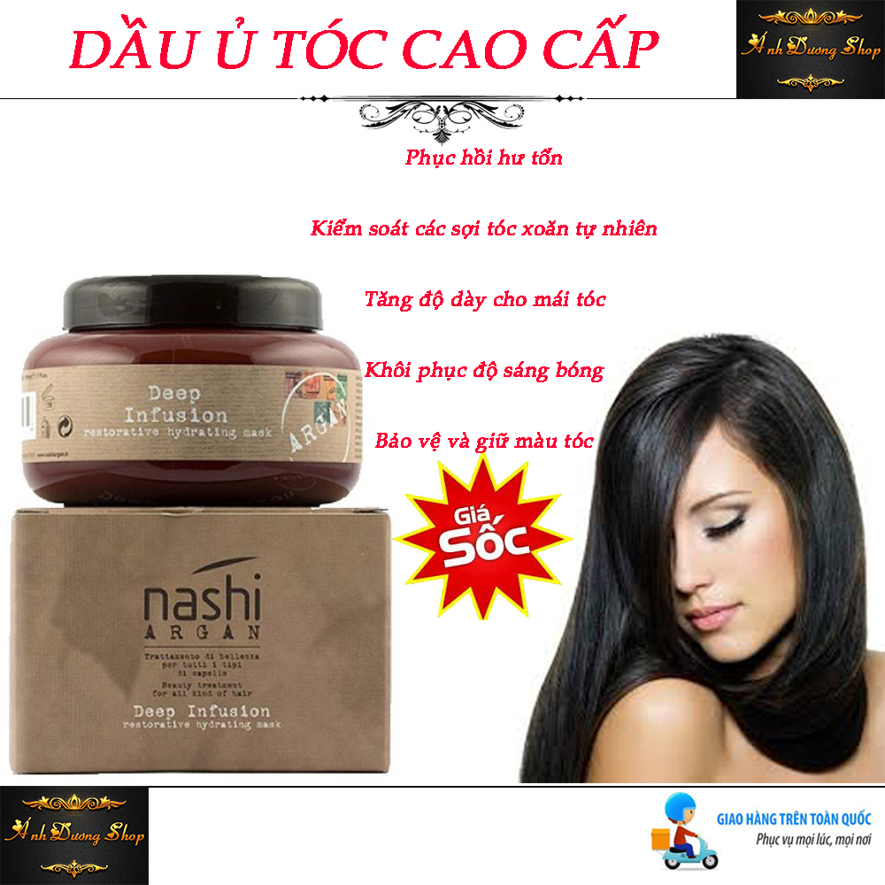 Dầu hấp tóc chuyên sâu giúp tóc luôn mềm mượt, chắc khỏe