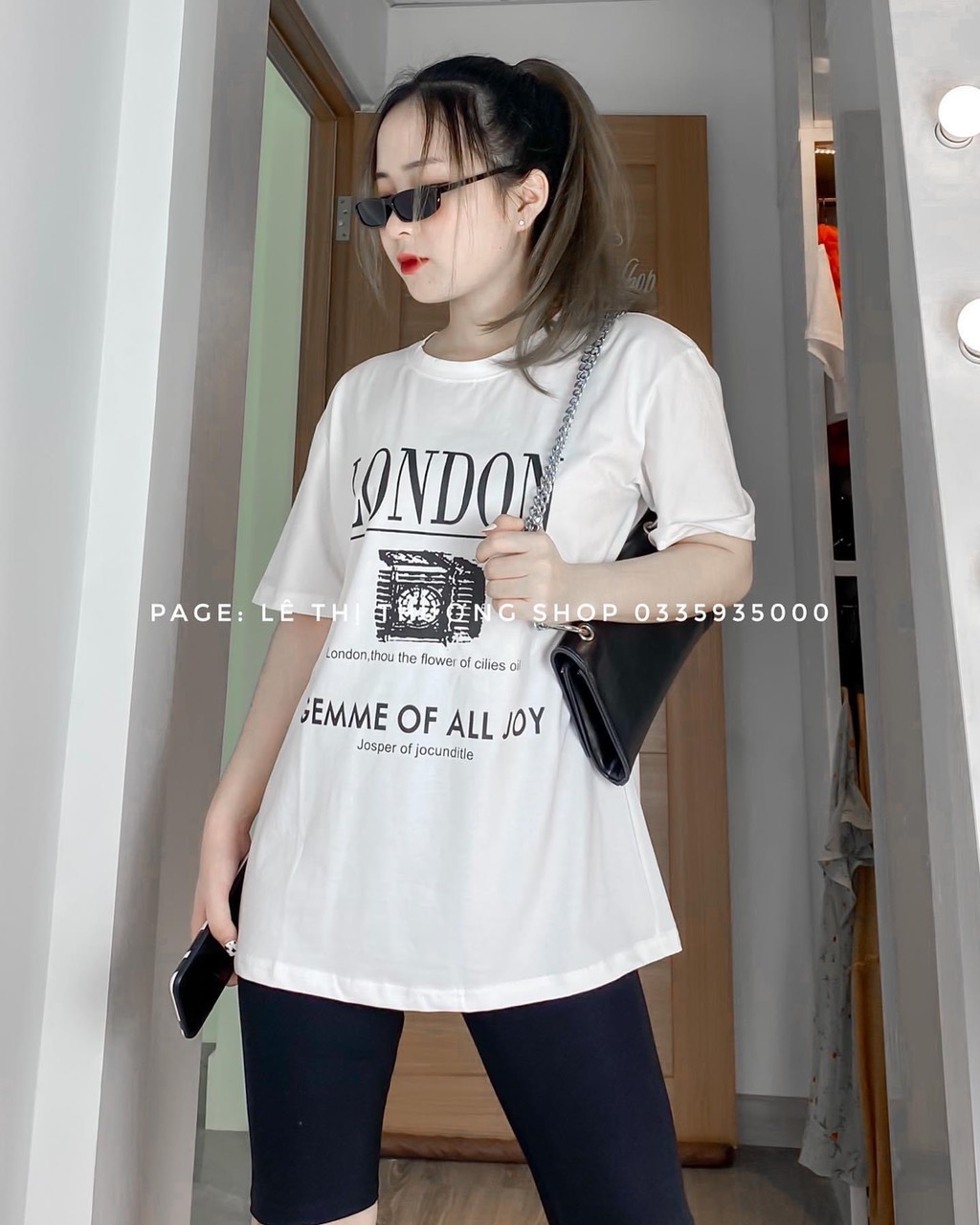 SET QUẦN LEGGING NGỐ + TSHIRT ĐẠI BÀNG