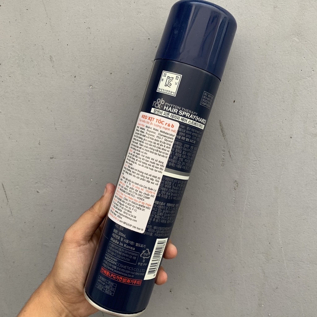 [HCM]Keo xịt tạo kiểu tóc r&b 330ml