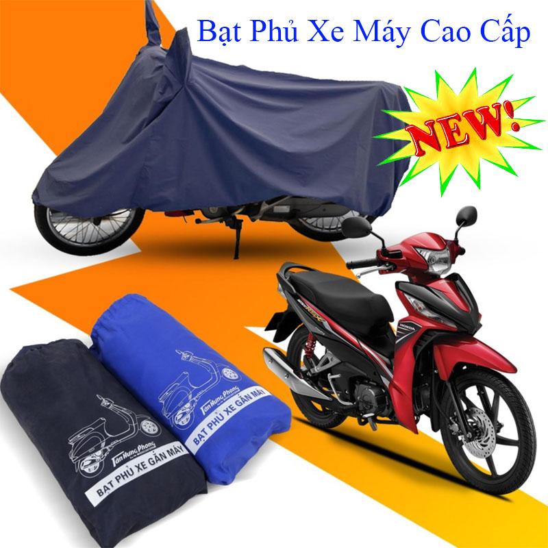 BẠT PHỦ XE MÁY CÓ TAI
