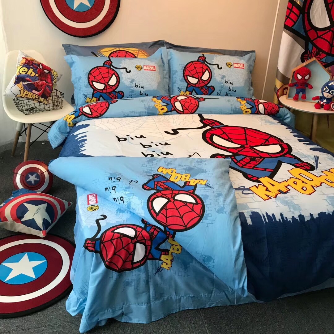 Bộ chăn ga cotton SPIDER MAN