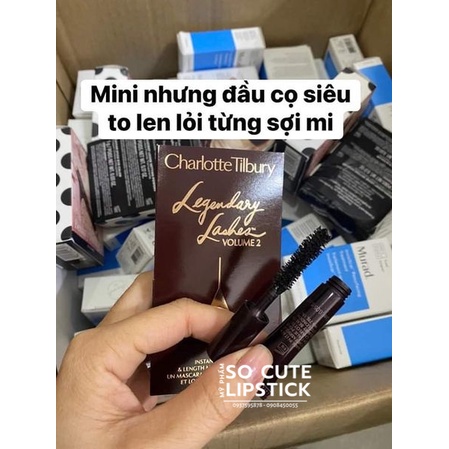 Chuốt Mi Charlotte Tilbury Legendary Lashes Volume 2 Mascara Minisize
