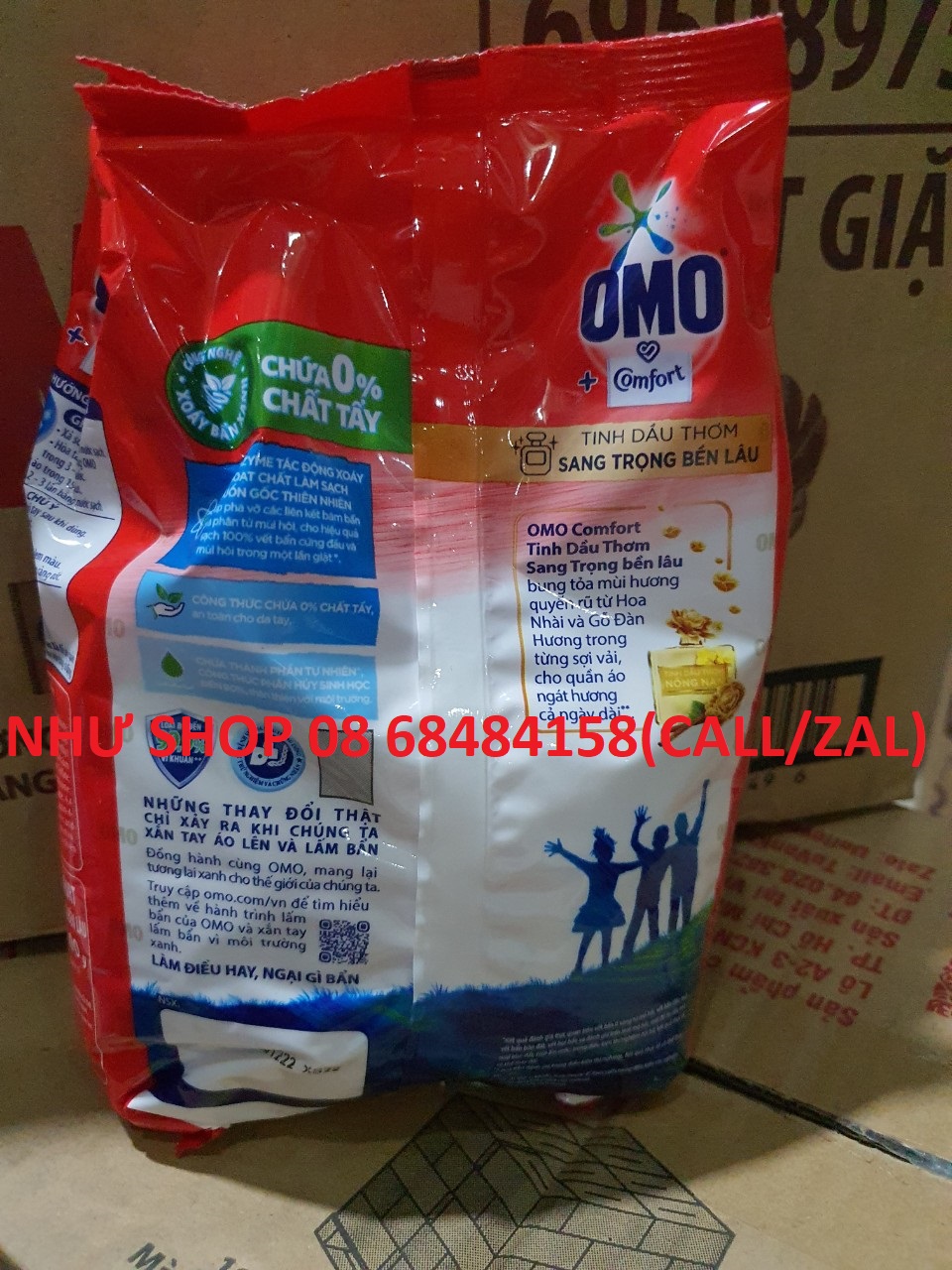 BỘT GIẶT OMO COMFORT 700G